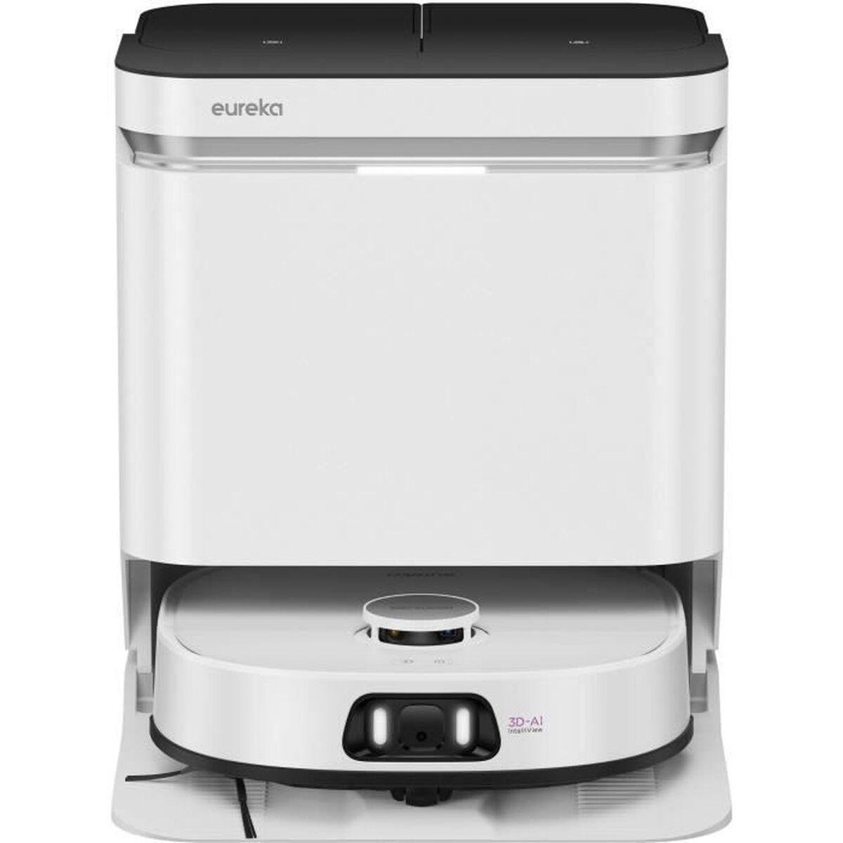 Robotstøvsuger med moppe - Eureka, hvid