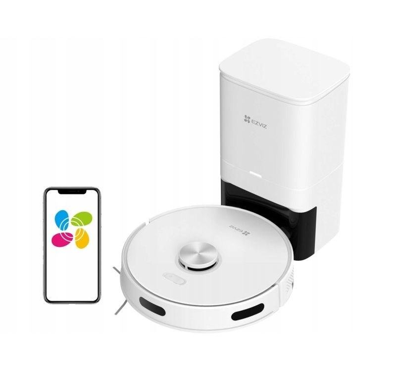 Robotstøvsuger med moppe Ezviz RE5S Plus med auto-tømning