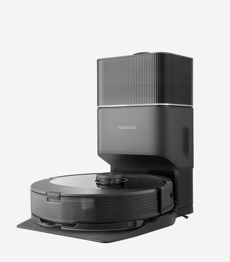 Robotstøvsuger med moppe Roborock Q8 Max+ sort