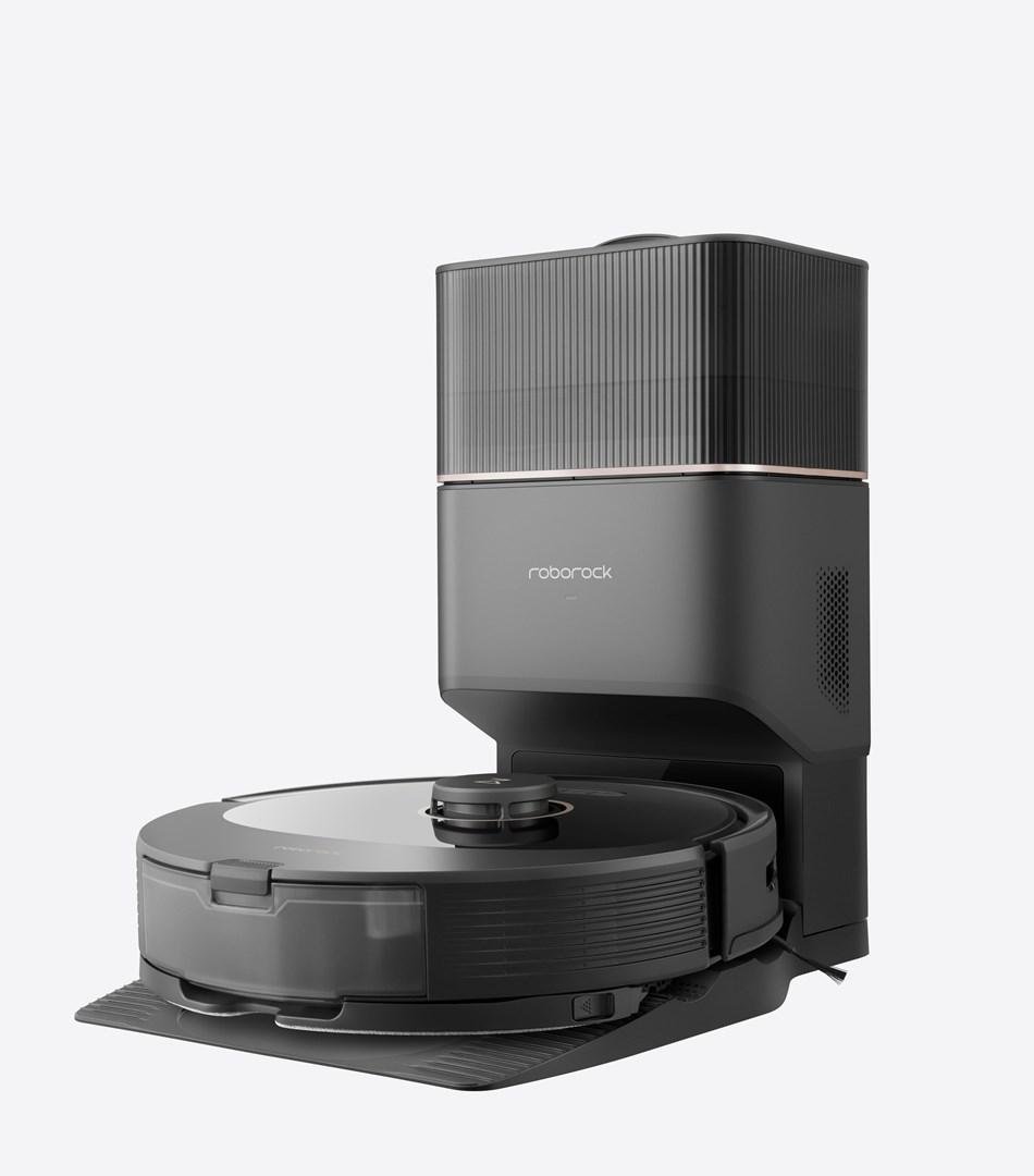 Robotstøvsuger med moppe Roborock Q8 Max+ sort