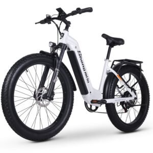 Shengmilo MX06 Elcykel Til Voksne 1000W Motor 26" Tykke DæK 48V 17.5Ah Batteri Elcykel