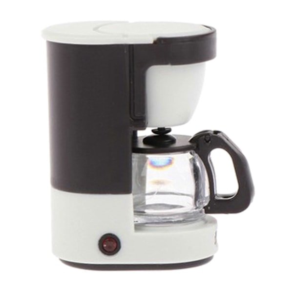 Simuleret Juicer Dukkehus Mad Blender Kaffemaskine Køkken Ornament Dukkehus Model Gave til Børn