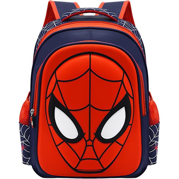 Toddler Skole Rygsæk 3d Tegneserie Skoletaske Vandtæt Letvægts Rygsæk Til Elementær Studerende Skoletaske Børn (navy M)