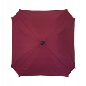 Universal firkantet paraply til barnevogn bordeaux UV