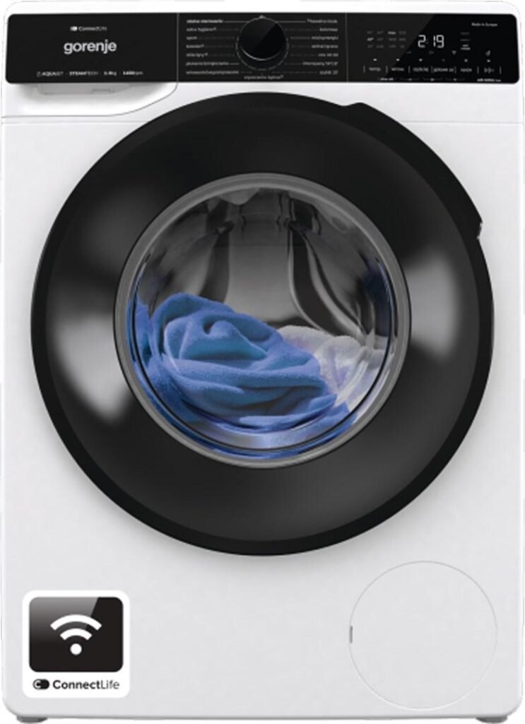 Vaskemaskine Gorenje WPNA94A1TWIFI/EN 9 kg, A, 1.400 omdr.