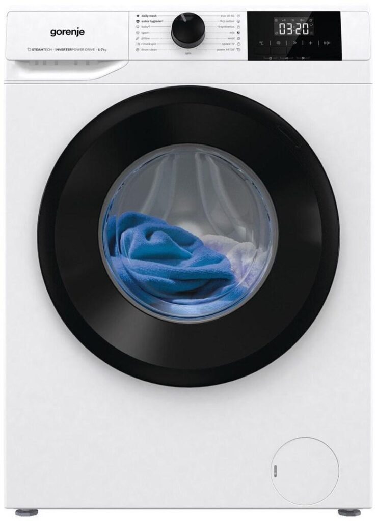 Vaskemaskine frontbetjent Gorenje 7 kg W3NGPI72SBS/PL