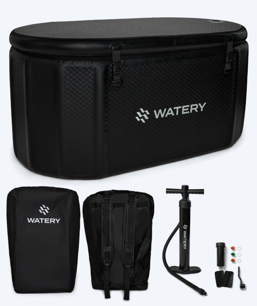 Watery oppustelig isbad - Master - Sort