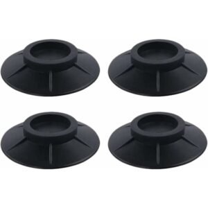 4-delt anti-vibrations vaskemaskine måtte - forhindrer vaskemaskinen i at flytte sig - anti-vibrations vaskemaskine pad til vaskemaskiner og tørretumblere
