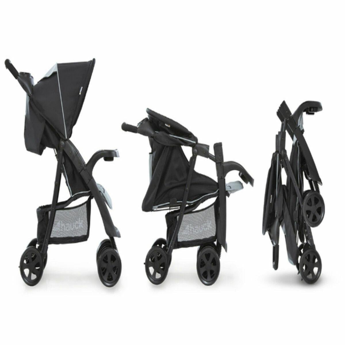 Barnevogn Hauck Shopper Neo II - sort/sølv, 1 sæde