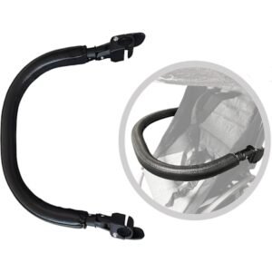 Bøjle til barnevogn, tilbehør til Baby YoYo, sort PU-læder.