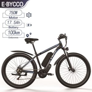 E-BYCCO E8 elcykel 750W motor 48V17,5AH batteri aftageligt batteri 29 tommer dæk Mountain EBikes voksen bypendlercykel