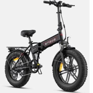 ENGWE EP-2 Boost foldbar elcykel, 20''* 4'' terrængående dæk, 48V13Ah aftageligt batteri, rækkevidde op til 120 km