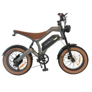 Elcykel DYU M20, Terrængående, Brun