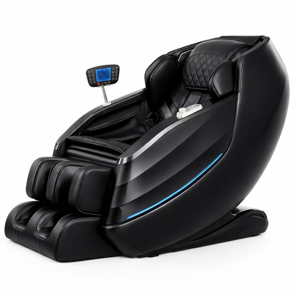 Luksus massagestol 2D med automatisk kropsscanning, Zero Gravity & varme i ben/lænd