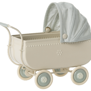 Maileg Barnevogn Micro - Blå