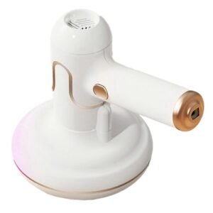 Mide Støvsuger med UV-lys, 3i1 Trådløs Genopladelig Mide Støvsuger til Madrasser, Sofa, Bil