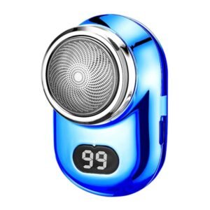 Mini Barbermaskine til Mænd Genopladelig Kraftfuld Storm Barbermaskine til Rejser