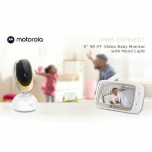 Motorola VM85 Connect babyalarm med 5" skærm og WiFi