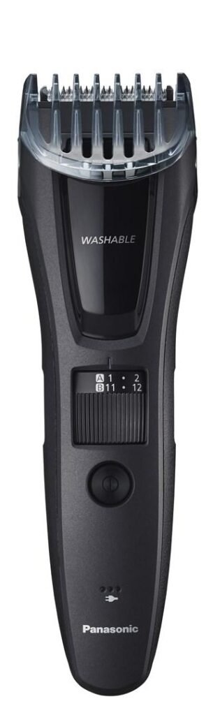 Panasonic ER-GB62 skæg- og hårtrimmer sort, 39 længder, våd/tør