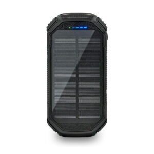 Powerbank solcelle | Fast Charging | USB C / A | 20.000 mAh