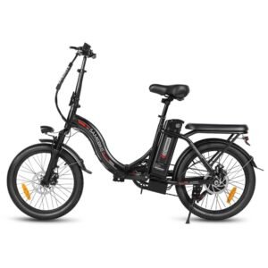 SAMEBIKE CY20 Sammenklappelig By Elcykel, 20", Sort