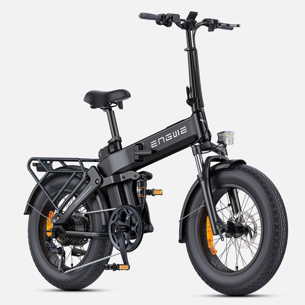 Sammenklappelig elcykel ENGWE Engine Pro 3.0 Boost, Sort