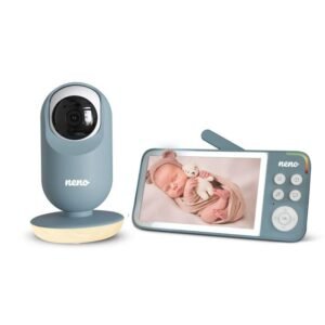 neno Vedo Blue elektronisk babyalarm med trådløs skærmmodtager