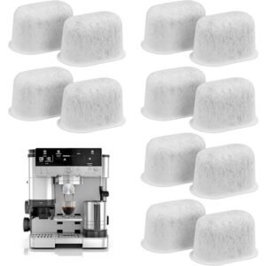 12x Aktivt kulfilter egnet til Ninja kaffemaskiner - Velegnet til kaffemaskiner fra Ninja, Breville og Keurig serien
