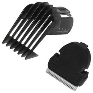 2 stk./sæt HÅRKLIPPERKAM + Hårtrimmer kompatibel med Philips QC5120 QC5125 QC5130 QC5135 QC5115 QC51