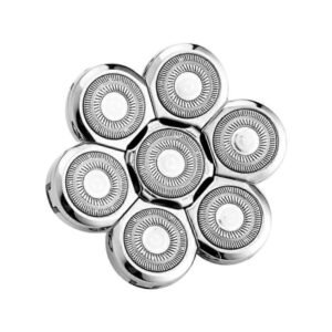 7D Elektrisk Barbermaskine Udskiftningshoved L Vandtæt Barberblad Fleksibel Skærer Flydende Ansigt Skæg Barbermaskine Bladhoved