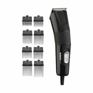 Babyliss E756E hårklipper - ledningsdrevet herre hårtrimmer, sort