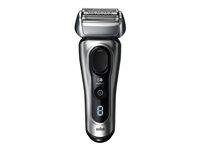 Braun Series 8 8517s barbermaskine trådløs, sølv