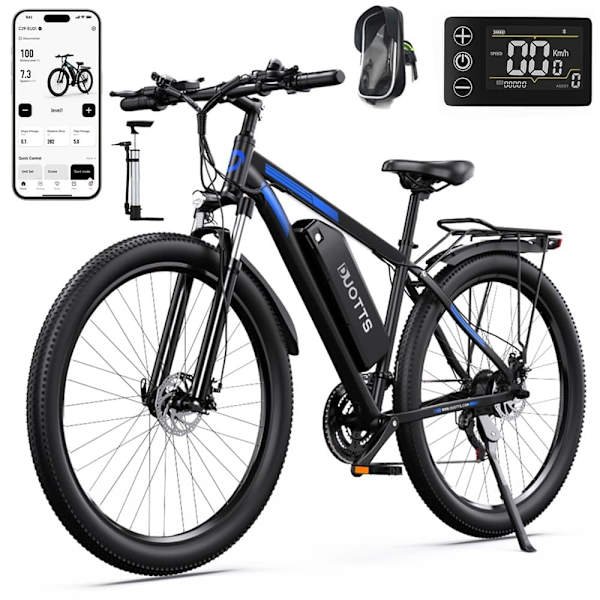 DUOTTS C29 voksen elcykel, 750W motor, 48V 15AH batteri, SHIMANO 21 speed, 29*2,1 tommer pneumatisk dæk.