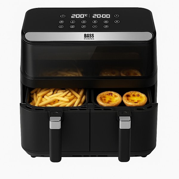 Dobbelt airfryer 8,5L