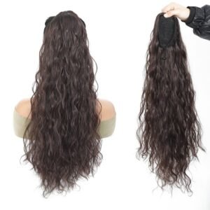 Hestehale-forlængelse, 19,9 tommer snørehestehale hårforlængelser til kvinder