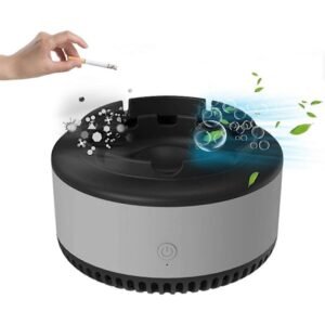 Luftrenser Askebæger, 2 I 1 Luftrenser, Askebæger Til Luftrensning Med Negative Ioner Til Hjemmebil (LGL)