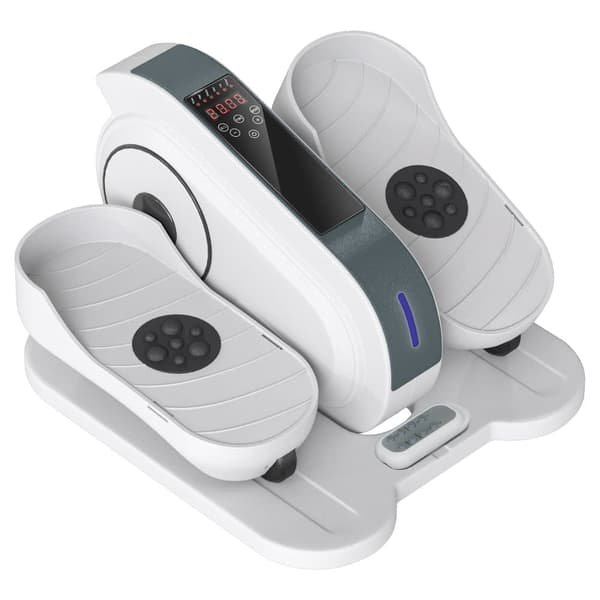 Mini crosstrainer under skrivebordet, 10 hastigheder, LCD & fjernbetjening, hjem/kontor