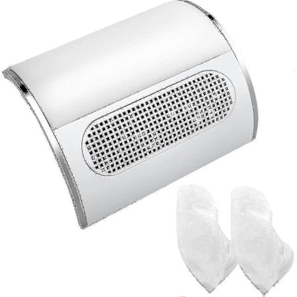 Negle støvsuger 80W Bordmodel Dobbelt Blæser Støvsuger Høj Effekt Negle Støv Støvsuger Negle Maskine