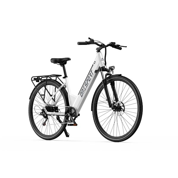 Onesport OT12 250W City Elcykel, 36V 13Ah Batteri, 65 km Rækkevidde, Shimano 7-speed, Mekaniske Skivebremser - Ideel Urban Commuter Elcykel