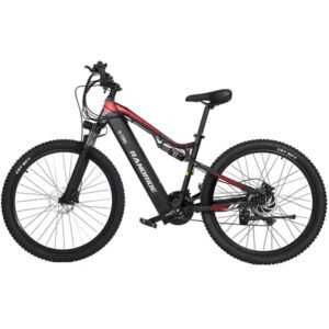 RANDRIDE YG90B 29'' off-road elcykel, 17Ah batteri, 1000W motor, 21 gear, hydrauliske bremser, 45-50 km/t maks., 29''*2.1 dæk.
