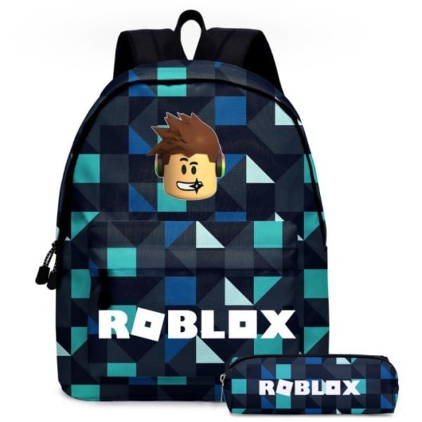 Roblox skoletaske rygsæk med penalhus skole penalhus-FX-