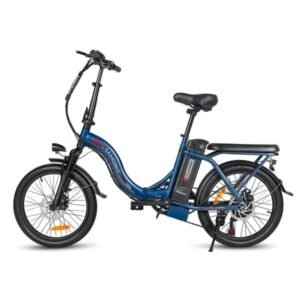SAMEBIKE CY20 Sammenklappelig By Elcykel, 20", Mørkeblå