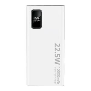 SiGN Super Powerbank 10000mAh, 22.5W - Hvid