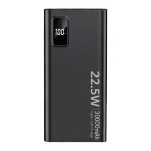 SiGN Super Powerbank 30000mAh, 22.5W - Sort
