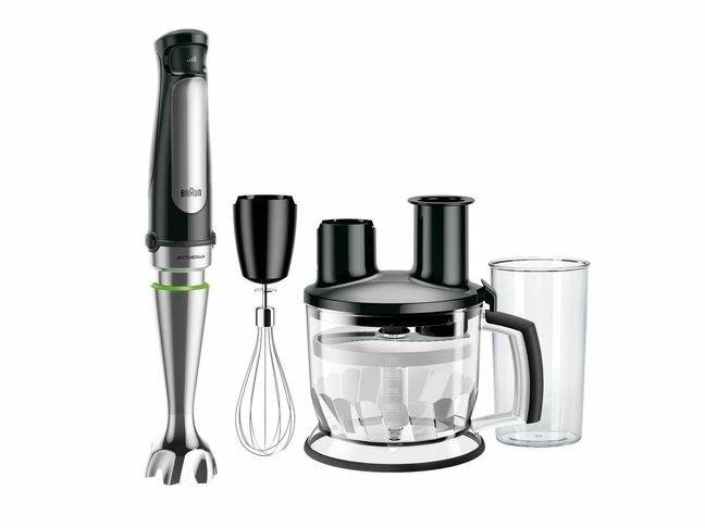 Stavblender Braun MultiQuick 7 MQ 7075X, 1,5 l, 1.000 W, sort