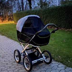 Super Safe Insektnet Sort Barnevogn