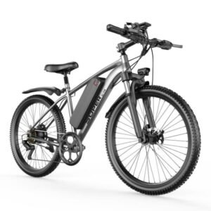 TOOFLY G73 Avanceret 26 tommer elcykel 250W motor 48V 13Ah aftageligt batteri elcykel off-road E fatbike LED grå