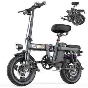 Toofly GE5 Elcykel Voksen 250W Motor 48V15AH Batteri 14 tommer Terrængående Fat Dæk Elcykel