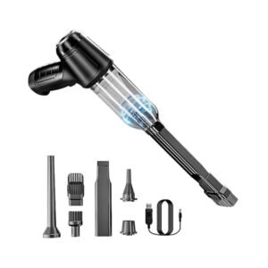 Trådløs Håndholdt Bil Støvsuger, 9000PA Stærk Sugekraft Håndholdt Støvsuger Ledningsfri Genopladelig[PL]