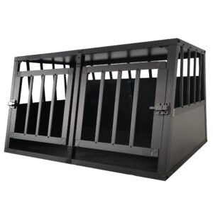 Trekker Hundebur L 89x69x50cm, Sort